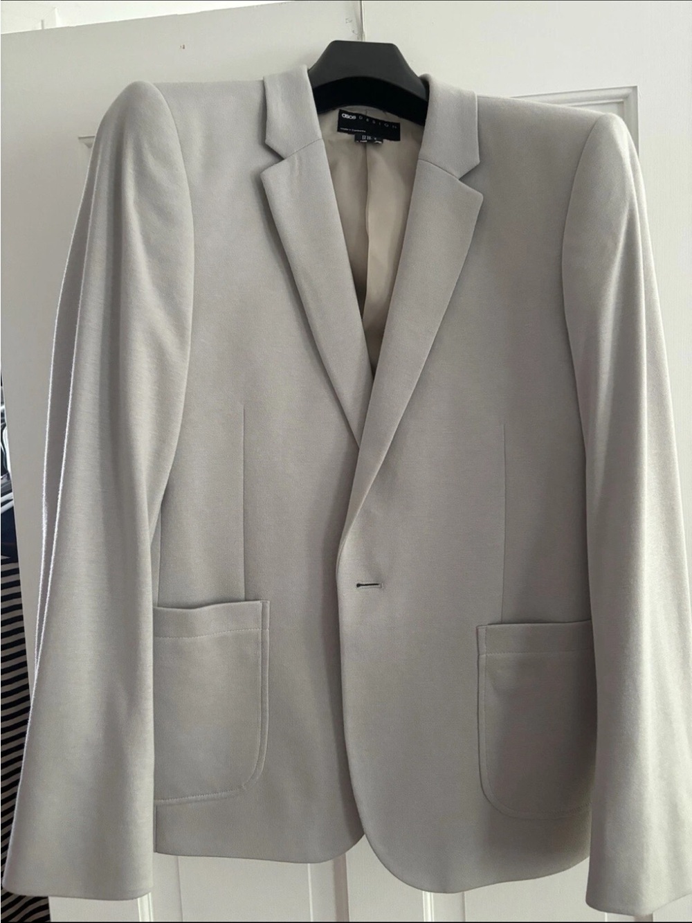 ASOS Men’s Grey Blazer 40 Short